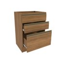 Ver imagem 5 de Balcão 3 Gavetas Kappesberg Celeste 100% Mdf Nogueira 60cm