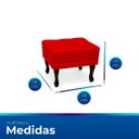 Ver imagem 4 de Puff Retro Confortável e Clássico Suede