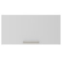 Ver imagem 6 de Armario Aereo 1 Porta Basc 80 Cm Mdp Cz3119 Freijo Branco Tecno Mobili