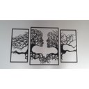Ver imagem 7 de Quadro de Parede Árvore 3 Peças em Mdf