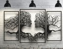 Ver imagem 5 de Quadro de Parede Árvore 3 Peças em Mdf