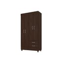 Ver mais imagens de Guarda Roupa 4 Portas e 2 Gavetas Astro Cafe Touch - Demóbile