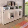 Cama Articulada Horizontal de Solteiro com 6 Nichos Branco - 1