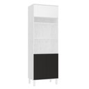 Ver imagem 1 de Paneleiro 70cm 3 Portas e 2 Nichos para Forno Microondas Dora Luciane Móveis