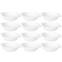 Ver imagem 1 de 12 Cumbucas Brancas Coza Uno 100ml Plástica Bowl Tigela 11,5x9x2,5cm Cozinha Sobremesas