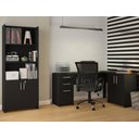 Ver imagem 1 de Conjunto Para Escritório 2 Peças com Mesa e Armário Notável Móveis