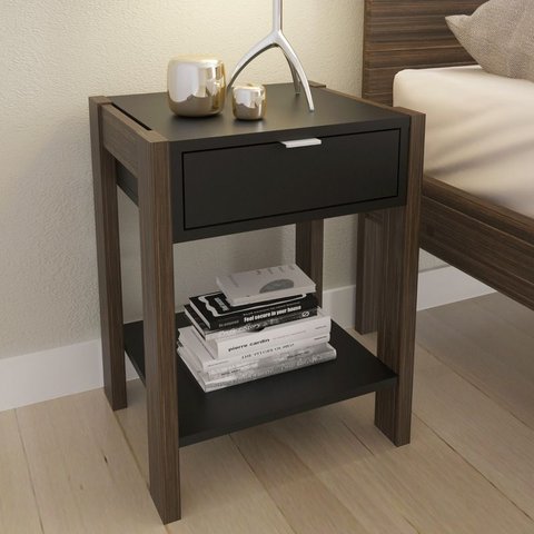 Mesa de Cabeceira 1 Gaveta 