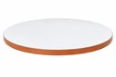 Ver mais imagens de Conjunto Mesa Dallas Redonda 90 cm Branca + 4 Cadeiras Tiffany Cristal com Assento Branco