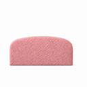 Ver imagem 3 de Cabeceira King 193cm Curva Estofada Bouclé Cama Box Fly:Rosa
