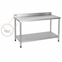 Ver imagem 2 de Mesa Lisa - Plano Inf Liso 1900x500 | Aço Inox 430