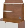 Buffet Cantinho do Café 2 Portas Viena Cedro e Off White 80cm - 5