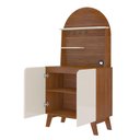 Ver imagem 4 de Buffet Cantinho do Café 2 Portas Viena Cedro e Off White 80cm