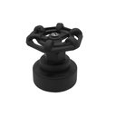 Ver imagem 2 de Kit 2 Acabamento Registro Industrial Rustico Pressão e Gaveta Preto Fosco