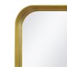 Espelho Decorativo Urban Dourado 60x40cm Retangular Cantos - 2