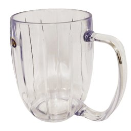 4 Caneca Acrílica Cristal Chopp Cerveja 750ml Transparente - 3