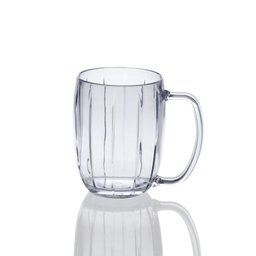 4 Caneca Acrílica Cristal Chopp Cerveja 750ml Transparente - 2
