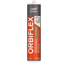 Tubo Pu Cinza Orbi Quimica Orbiflex 380gr 230 Ml