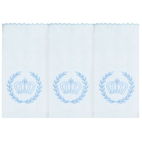 Jogo de Fralda de Ombro Realeza:realeza Azul