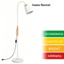 Ver imagem 3 de Luminaria de Chao Abajur Articulado Estencivel Escritorio Sala Quarto Leitura Estudo Sofisticada Ele