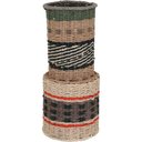 Ver imagem 1 de Vaso Decorativo Enfeite Casa Fibra 55x20x20cm Verde
