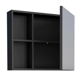 Espelho Para Banheiro Aço Ameixa 60 Cozimax Preto - 2