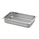 Ver imagem 1 de Cuba Perfurada Tramontina Gn 1/1 em Aço Inox sem Alças Profundidade 100 Mm - Aço 201 Tramontina