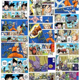 Papel de Parede Adesivo Autocolante Anime Mangá Dragon Ball Super 1mx50cm - 1