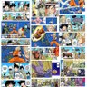 Papel de Parede Adesivo Autocolante Anime Mangá Dragon Ball Super 1mx50cm - 1