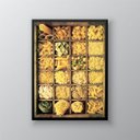 Ver imagem 2 de Quadro Decorativo Fotografia Tipos De massas 24x18cm - com Vidro:madeira Preta