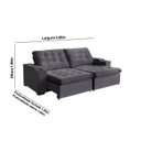 Ver imagem 2 de Sofá Londres 5 Lugares 2,50cm- de Casa Décor Estofados