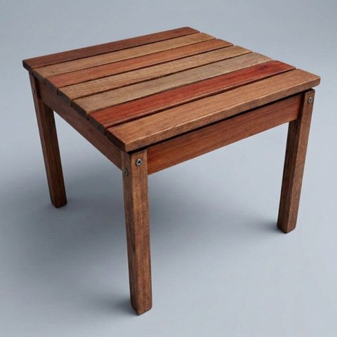 Mesa de Centro em Madeira Maciça Alba