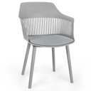 Ver imagem 2 de Kit 4 Cadeiras de Jantar Estofada Marcela