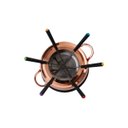 Ver imagem 4 de Conjunto para Fondue Brinox Fondue & Petiscos 11 Peças Cobre