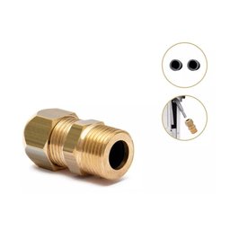 Adaptador Fogao Macho Mangueira Flexivel Gas Encanado Daco - 2