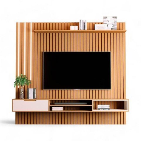 Painel Ripado Tucumã 2.3 C/led Jb