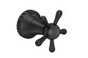 Ver imagem 1 de Acabamento Registro Gaveta Perola Black Matte 1/2, 3/4e1 - Deca Deca Metais