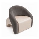 Ver imagem 4 de Poltrona Decorativa Confortável Pé Palitos:Veludo Chumbo