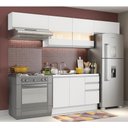 Ver imagem 1 de Cozinha Marina Branco com Armário e Balcão Madesa
