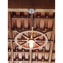 Ver imagem 6 de Lustre Luminária Pendente 65cm Leme de Navio Rústico 1b