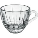 Ver imagem 6 de Jogo 6 Peças Xícara de Vidro 35ml Transparente 10x6x5cm Café Chá Expresso Alça