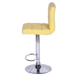 Banqueta Estofada Base Cromada 6609  - 4