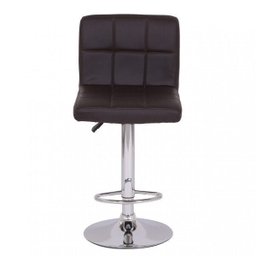 Banqueta Estofada Base Cromada 6609  - 3