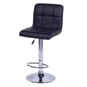 Banqueta Estofada Base Cromada 6609 