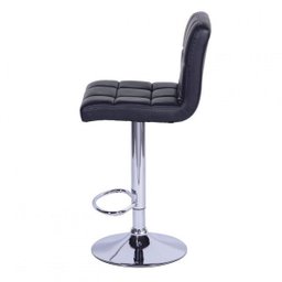 Banqueta Estofada Base Cromada 6609  - 4