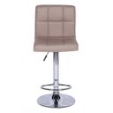 Ver imagem 3 de Banqueta Estofada Base Cromada 6609