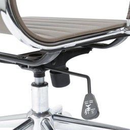 Cadeira Escritório Presidente Esteirinha Rodízio Relax Corino 3301 - 5