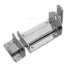 Kit 7 Un Fecho Cadeado (trinco) - 88 Mmx30mm Nº2 - Inca Preto - 1