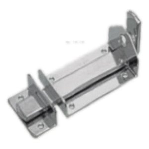 Kit 7 Un Fecho Cadeado (trinco) - 88 Mmx30mm Nº2 - Inca Preto
