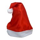 Ver imagem 4 de Gorro Touca de Papai Noel em Cetim Linha Luxo