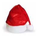 Ver imagem 2 de Gorro Touca de Papai Noel em Cetim Linha Luxo